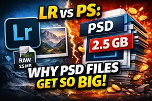 Lightroom vs Photoshop thumbnail