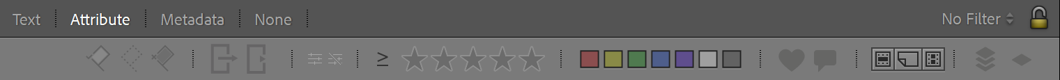 Star ratings in Lightroom