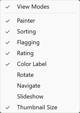 Star ratings in Lightroom