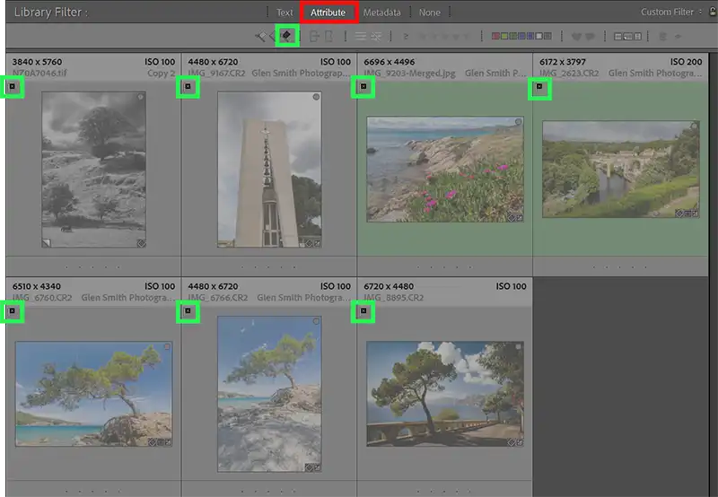 Deleting rejected photos