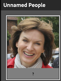 Naming People in Lightroom