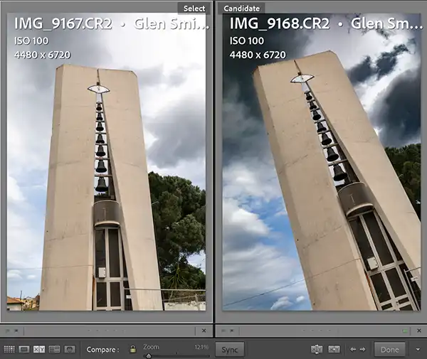 Show and hide all panels in Lightroom