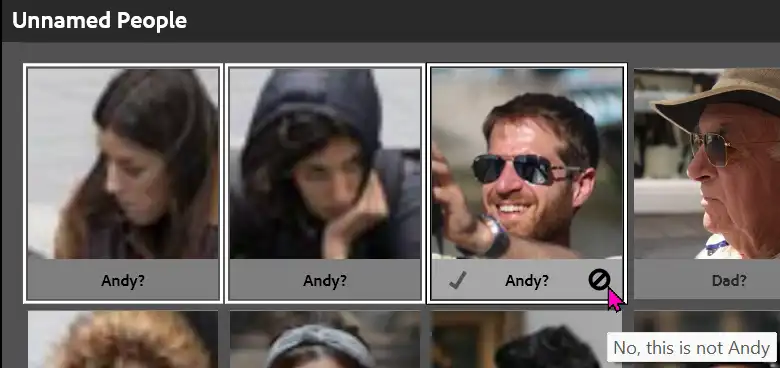 Reviewing and Correcting Matches