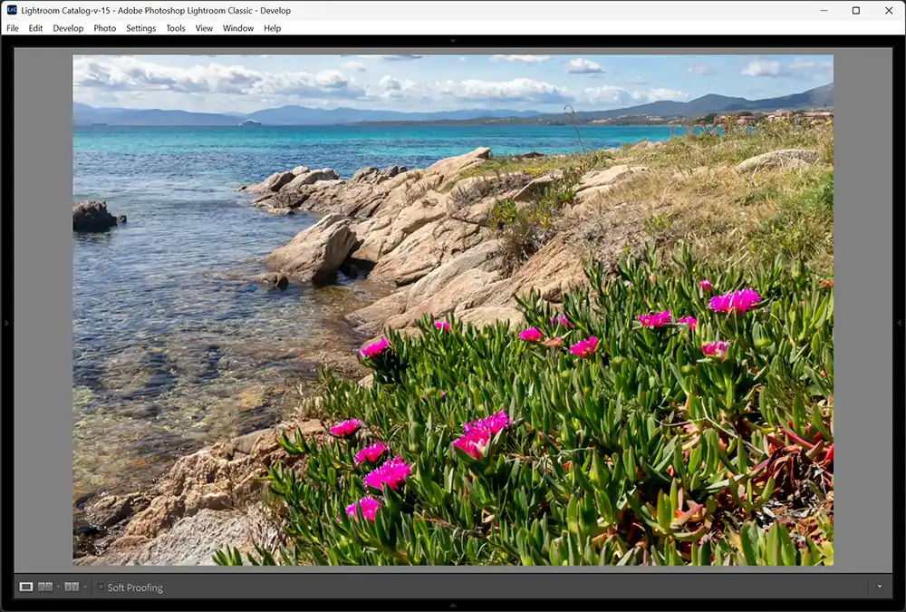 Show and hide all panels in Lightroom