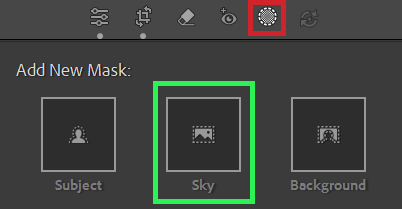 Finished edit using Select Subject in Lightroom