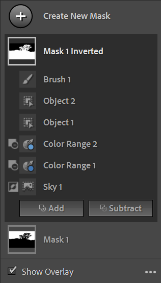 Finished edit using Select Subject in Lightroom