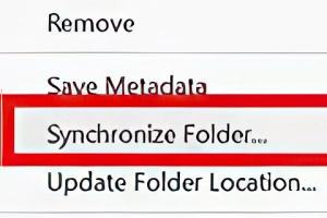 Import Photos Synchronize