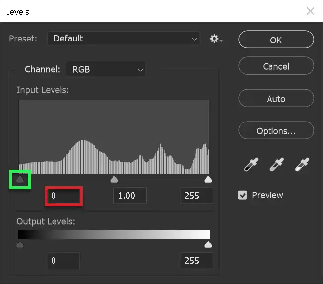 example of destructive vs non destructive editing