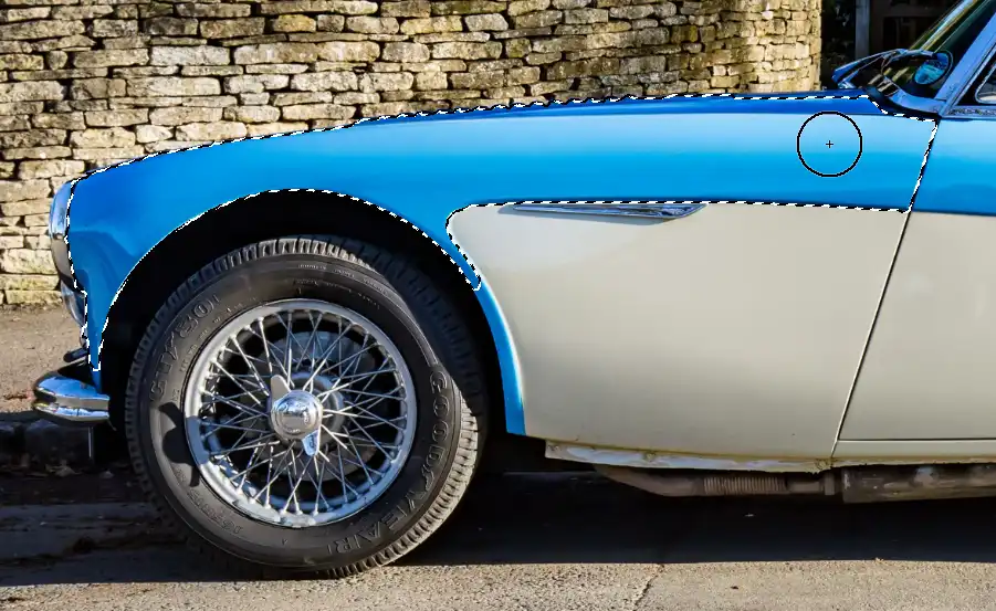 Replace color hue Adjustment Layer in Photoshop tutorial