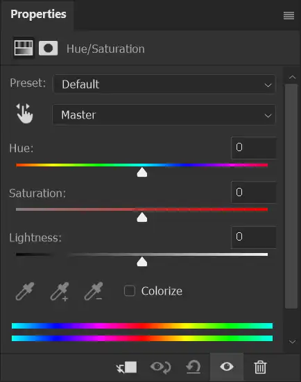 Replace color hue Adjustment Layer in Photoshop tutorial