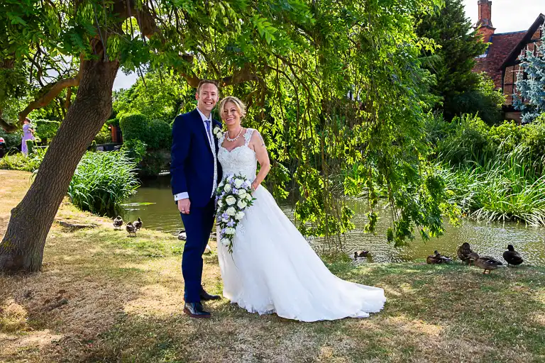 Wedding photography at Moreteyne Manor, Marston Moretaine