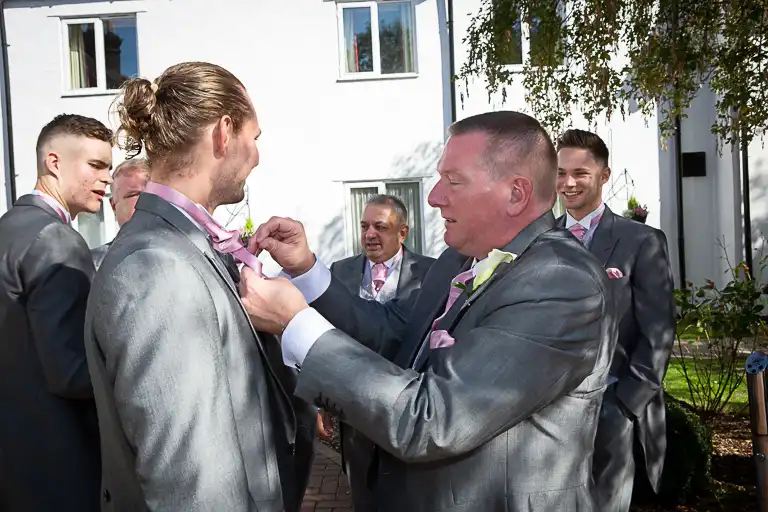 Wedding photography at Kingfisher (Barns) Hotel, Bedford