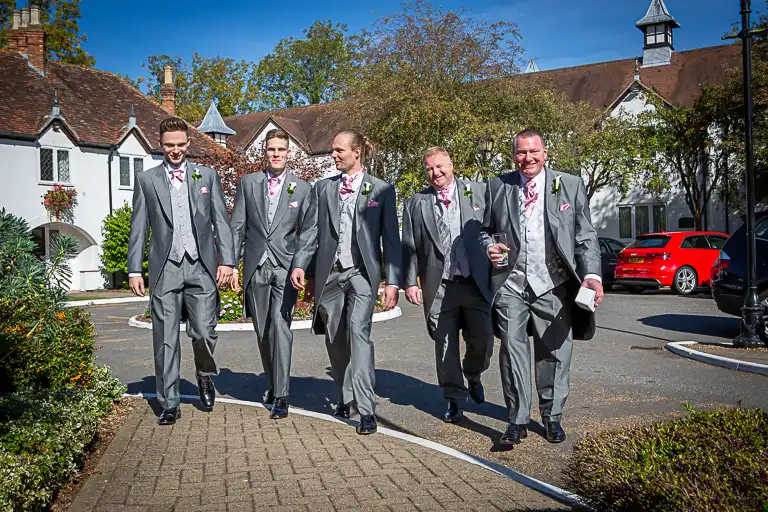 Wedding photography at Kingfisher (Barns) Hotel, Bedford