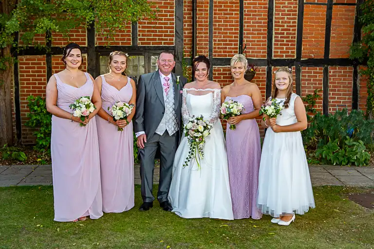 Wedding photography at Kingfisher (Barns) Hotel, Bedford