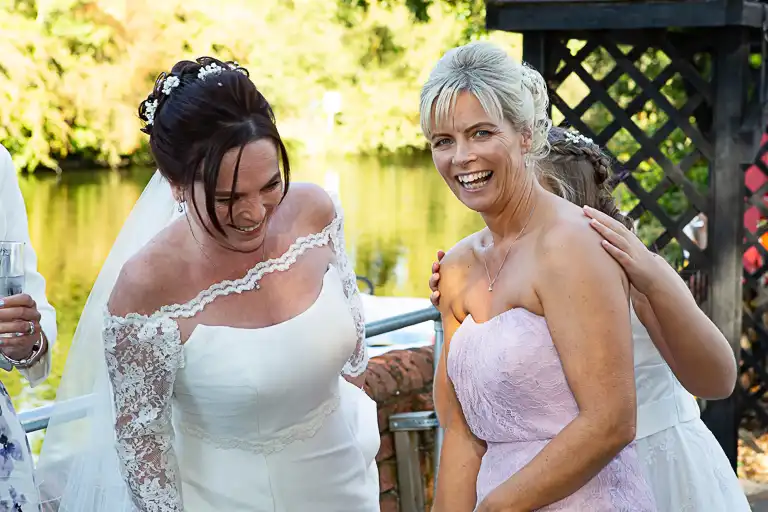 Wedding photography at Kingfisher (Barns) Hotel, Bedford