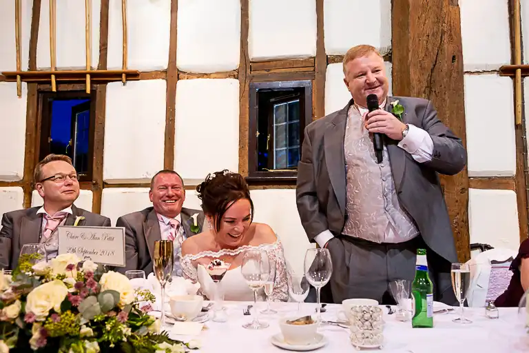 Wedding photography at Kingfisher (Barns) Hotel, Bedford