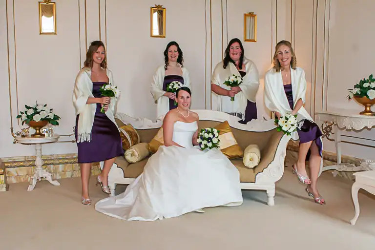 Wedding photography at Gosfield Hall, Halstead