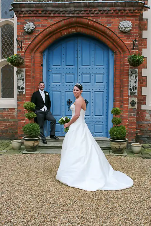 Wedding photography at Gosfield Hall, Halstead