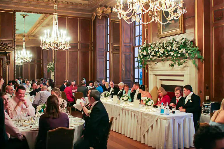 Wedding photography at Gosfield Hall, Halstead