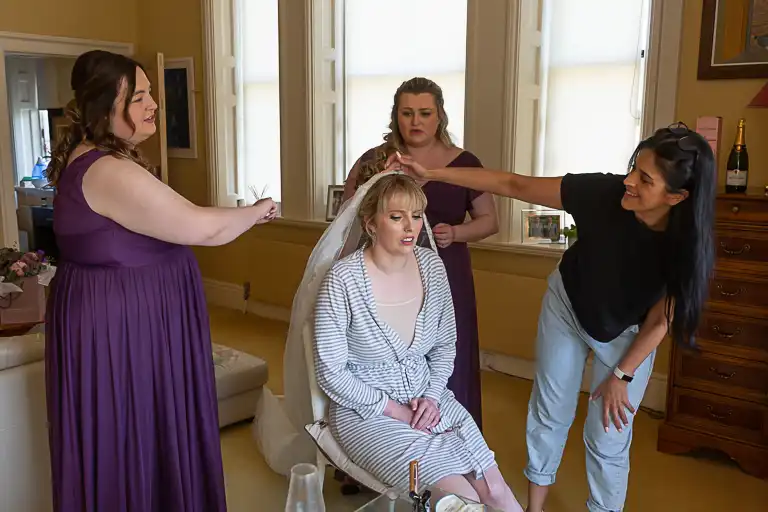 Wedding photography at Childwickbury, St Albans