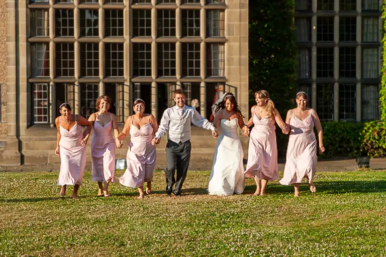 Wedding photography at Fanhams Hall, Ware