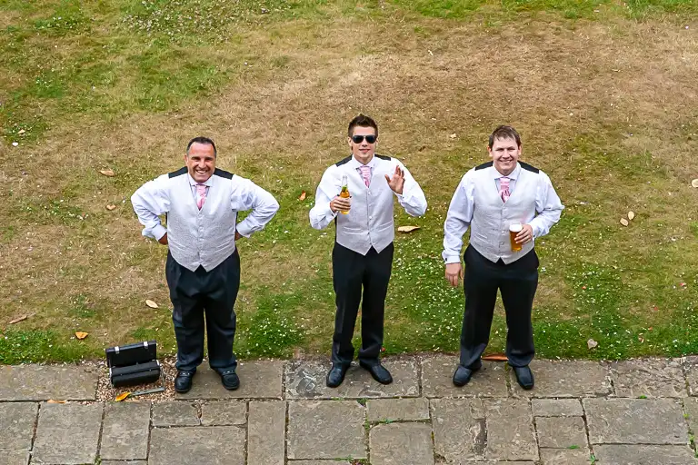 Wedding photography at Fanhams Hall, Ware