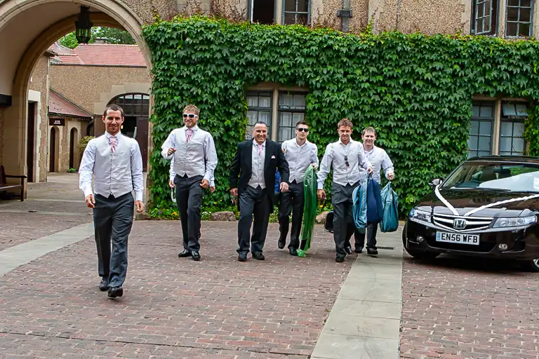 Wedding photography at Fanhams Hall, Ware