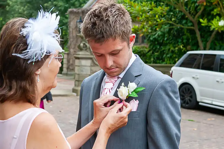 Wedding photography at Fanhams Hall, Ware