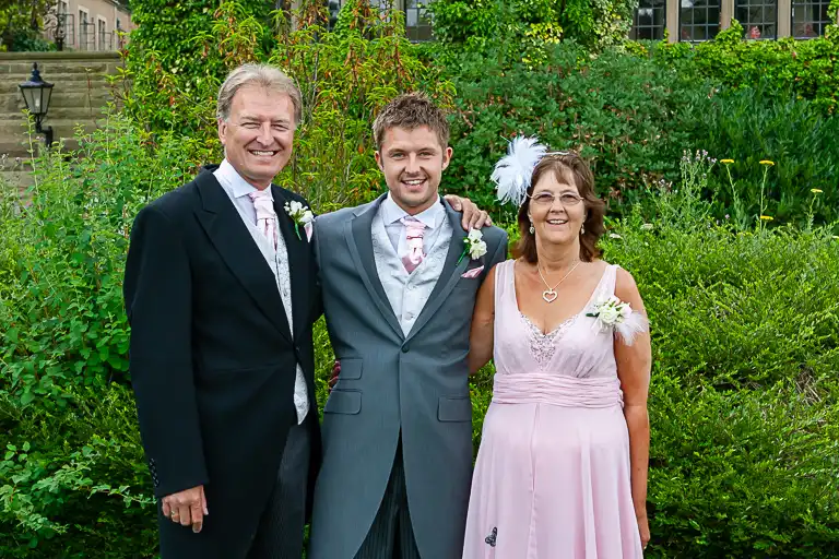 Wedding photography at Fanhams Hall, Ware