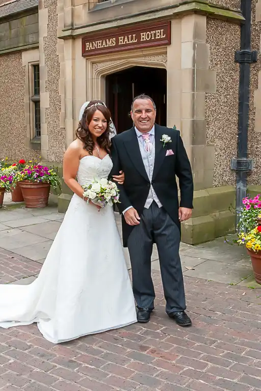 Wedding photography at Fanhams Hall, Ware