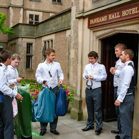 wedding photography at Fanhams Hall, Ware