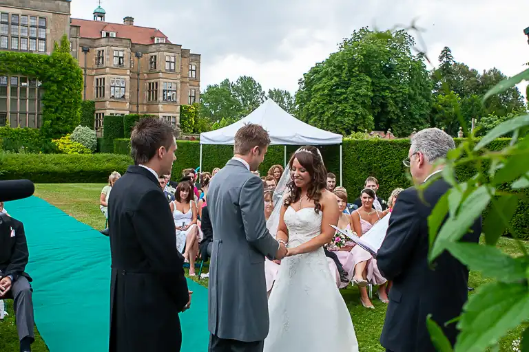 Wedding photography at Fanhams Hall, Ware