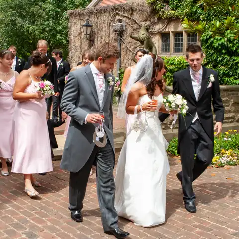 wedding photography at Fanhams Hall, Ware