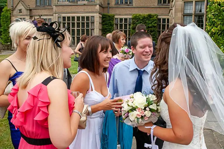 Wedding photography at Fanhams Hall, Ware