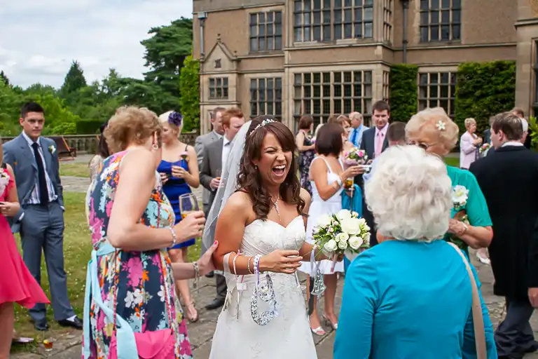 Wedding photography at Fanhams Hall, Ware