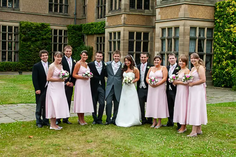 Wedding photography at Fanhams Hall, Ware