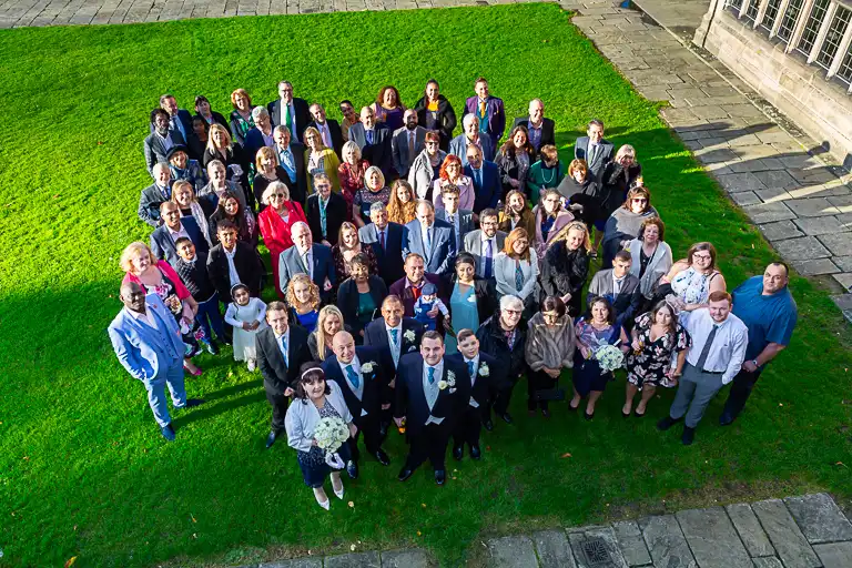 Wedding photography at Fanhams Hall, Ware