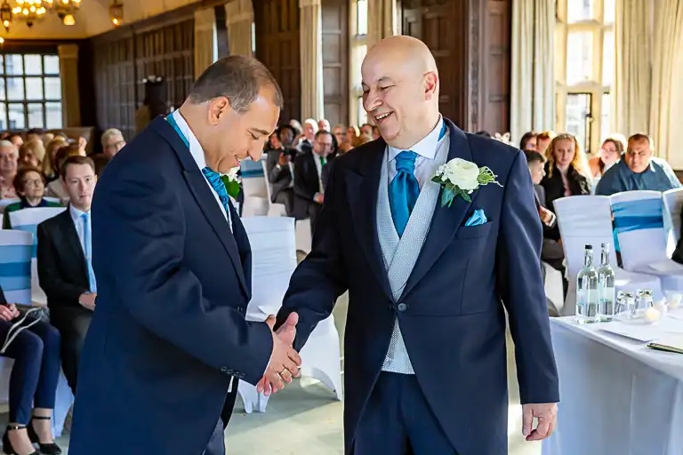 Wedding photography at Fanhams Hall, Ware