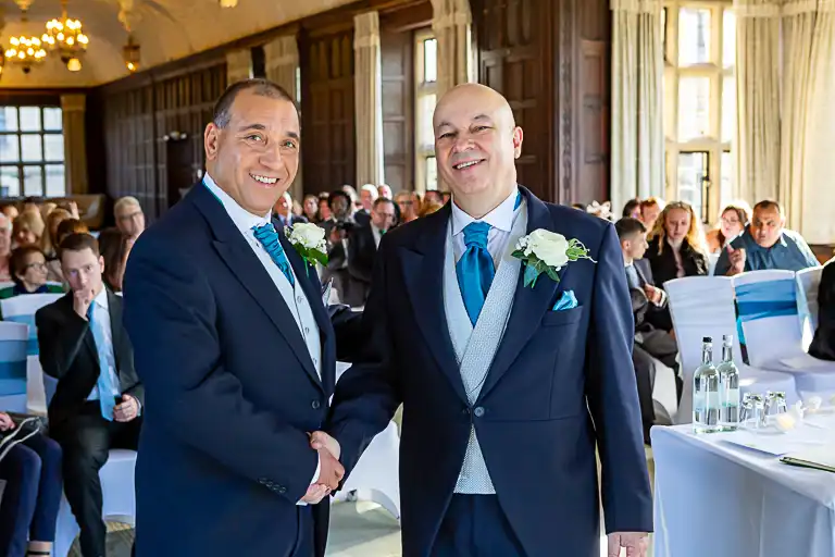 Wedding photography at Fanhams Hall, Ware