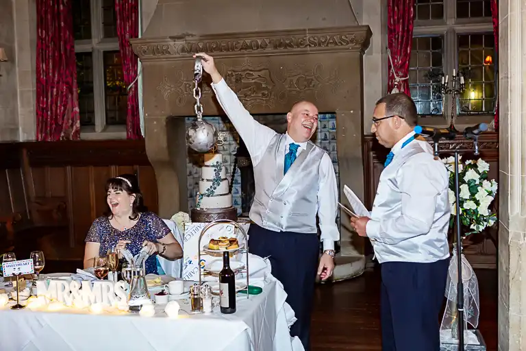 Wedding photography at Fanhams Hall, Ware