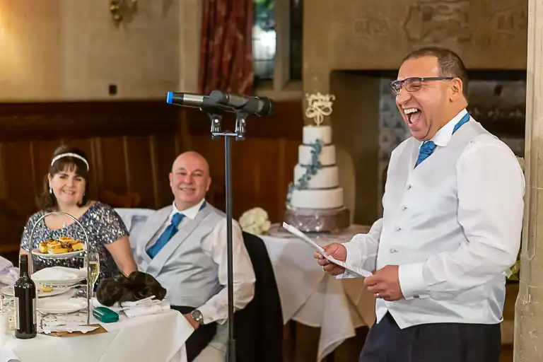 Wedding photography at Fanhams Hall, Ware