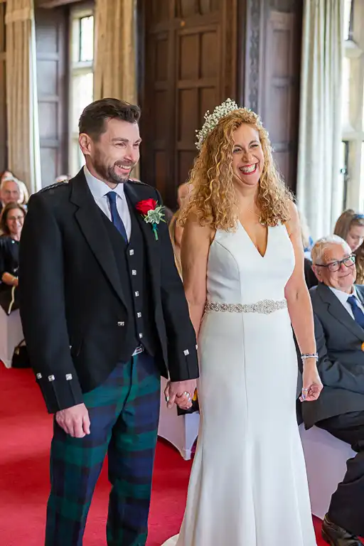 Wedding photography at Fanhams Hall, Ware