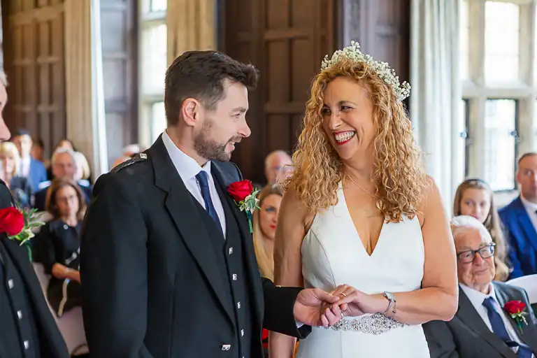 Wedding photography at Fanhams Hall, Ware