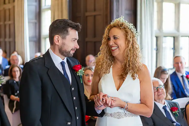 Wedding photography at Fanhams Hall, Ware