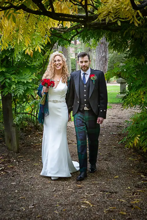 Wedding photography at Fanhams Hall, Ware