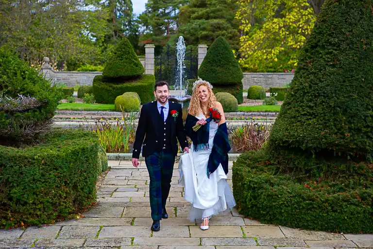 Wedding photography at Fanhams Hall, Ware