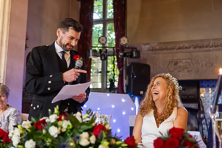 Wedding photography at Fanhams Hall, Ware