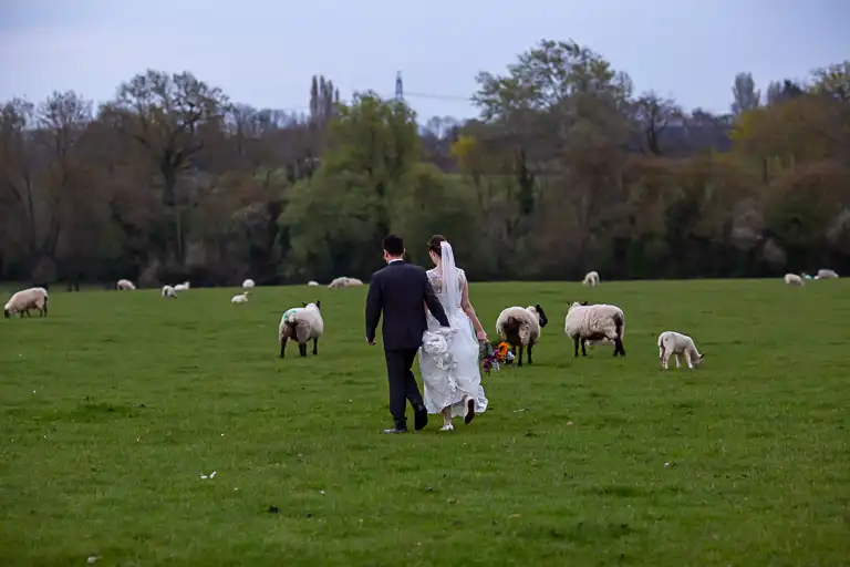Wedding photography at Henry Moore Studio, Much Hadham