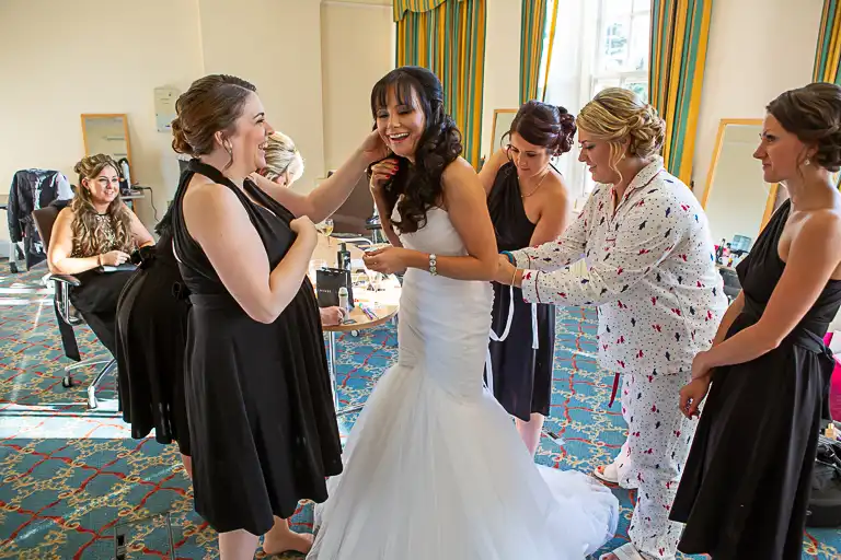 Wedding photography at Hunton Park, Abbotts Langley