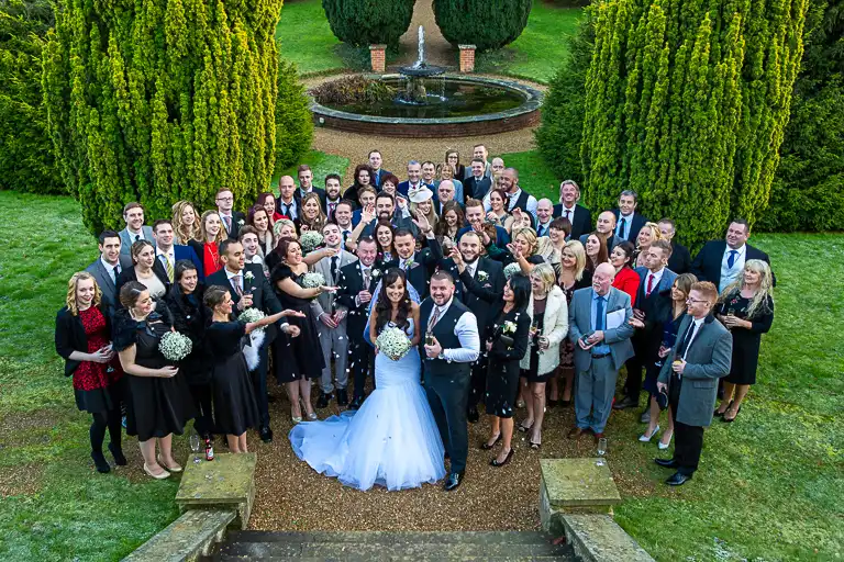 Wedding photography at Hunton Park, Abbotts Langley